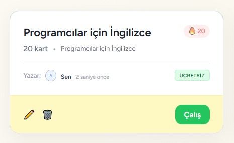 Deste genel bakışı